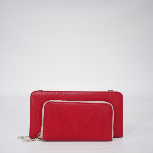 Fay Chain Wallet Red