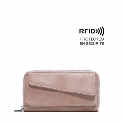 Cora Passport Wallet Petal Pink