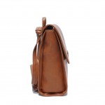 Amara Convertible Backpack - Cognac