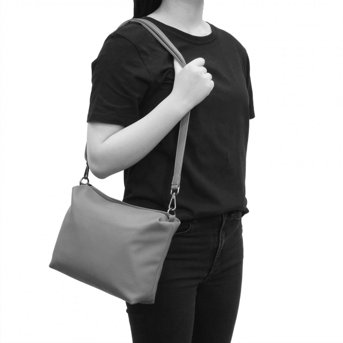 Charlie 2-in-1 Tote - Light Grey