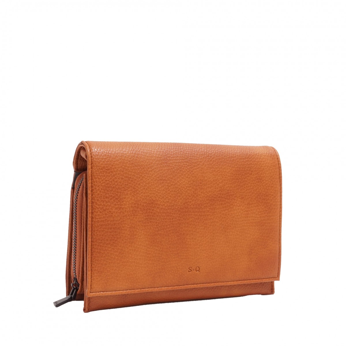 Nita Crossbody Wallet - Cognac 