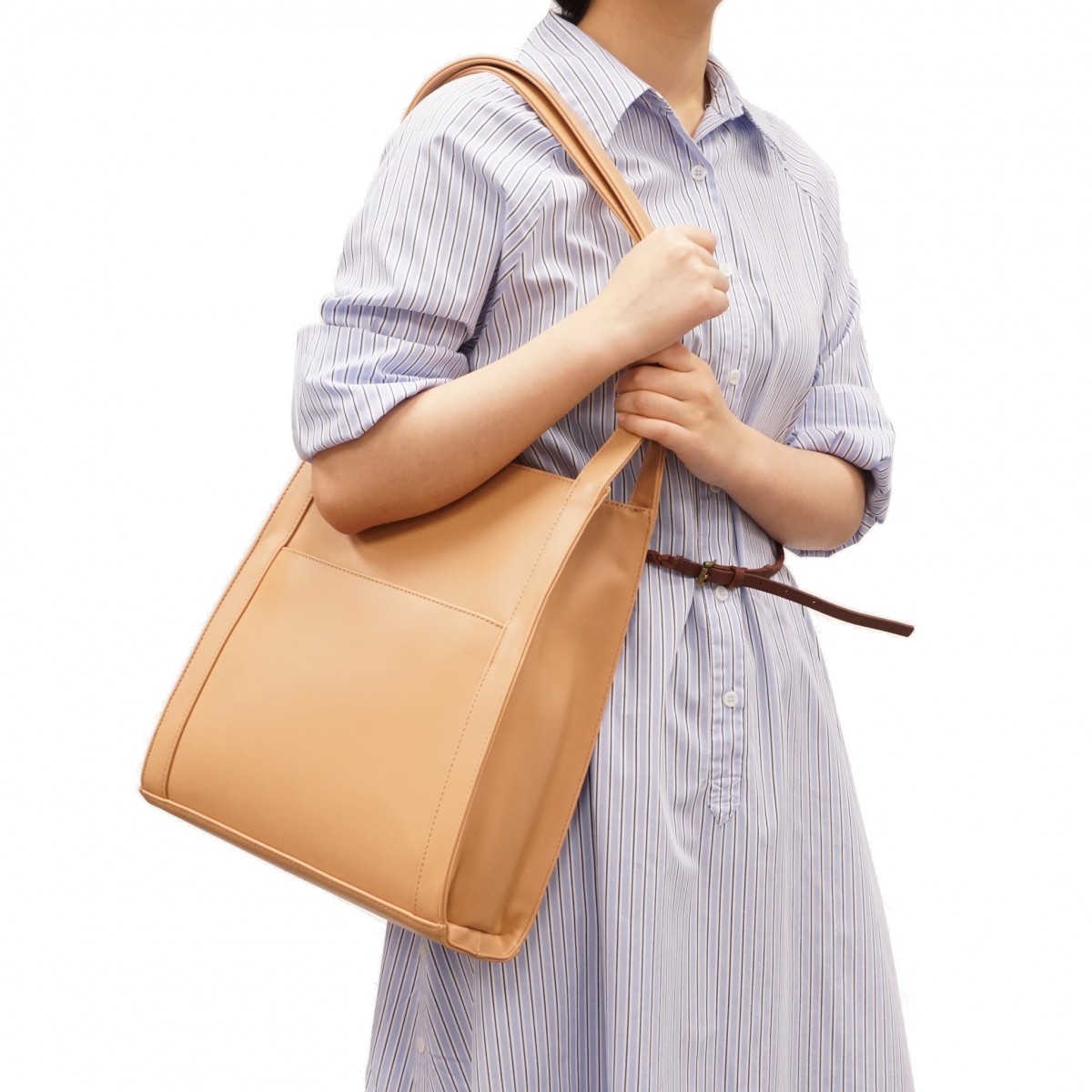 Kaylee Tote - Light Camel 