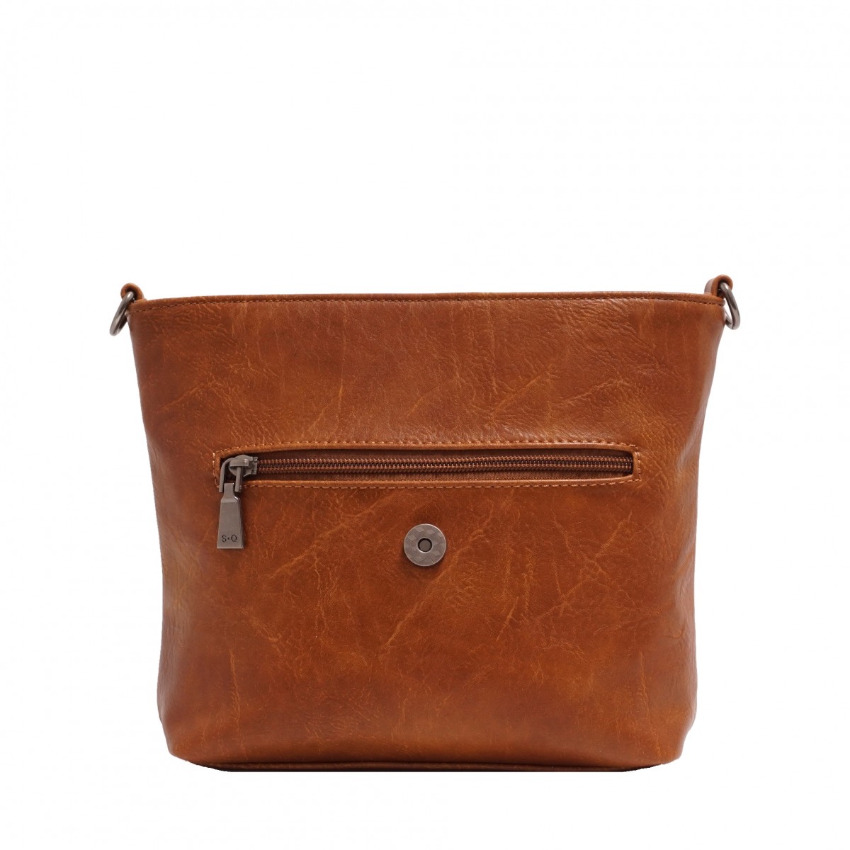 Zoe Crossbody - Walnut 