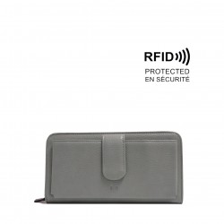 Dona Smartphone Wallet - Blue Pebble 