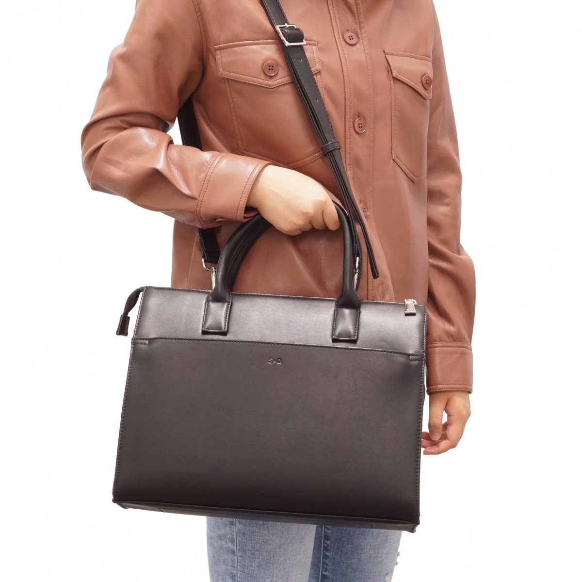 Lori Work Tote - Cognac  