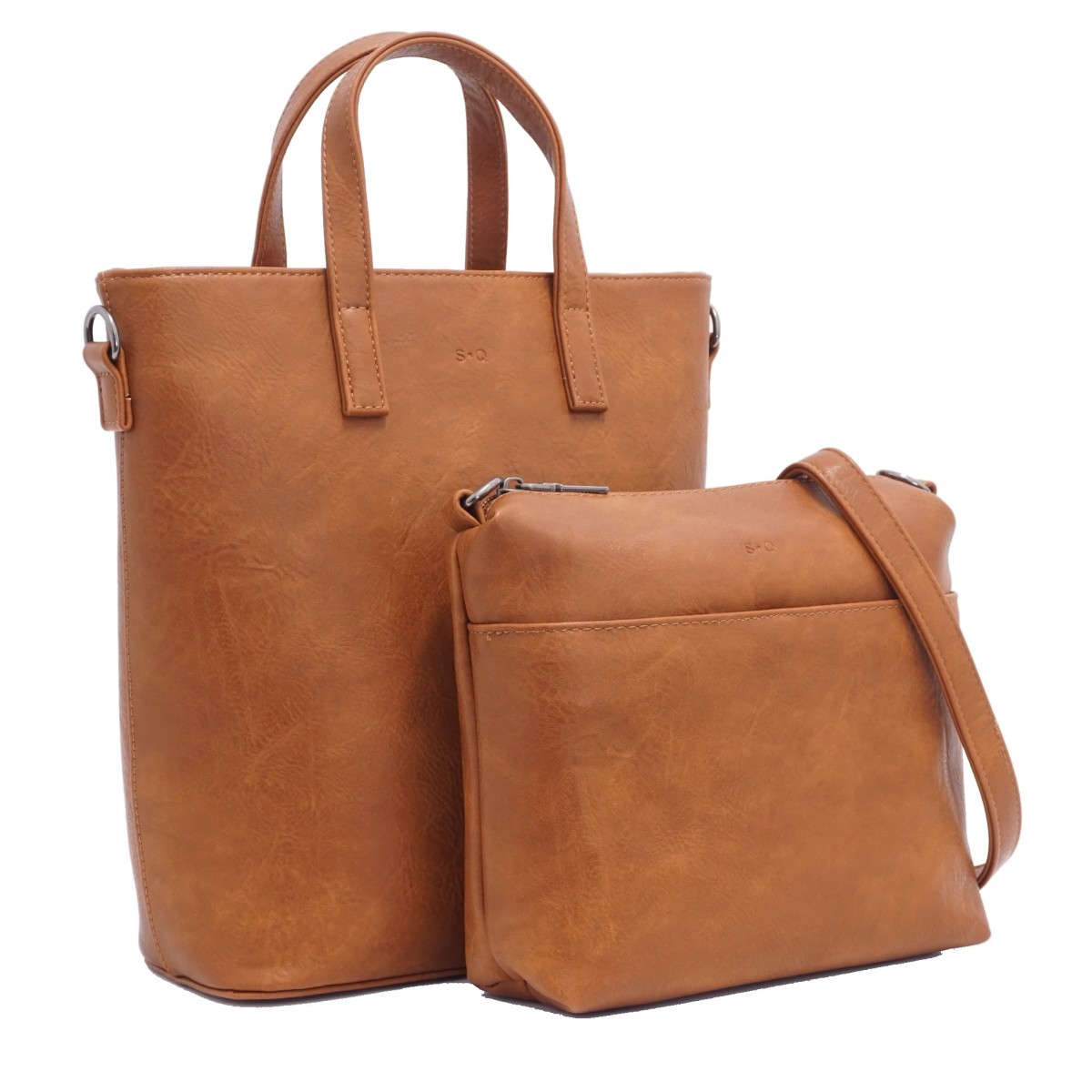 Lilia 2-in-1 Satchel - Camel 