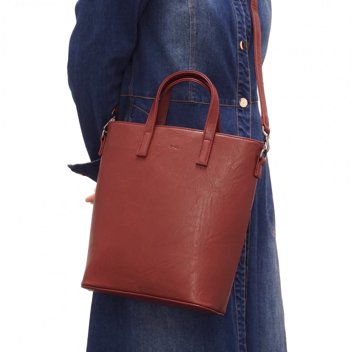 Lilia 2-in-1 Satchel - Camel 