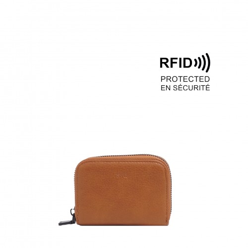 Iva Card Case - Cognac 