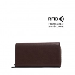 Lucia Smartphone Wallet - Chocolate 