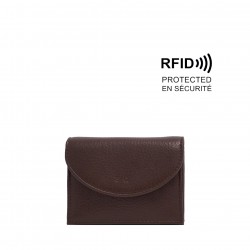 Rosetta Card Case - Chocolate 