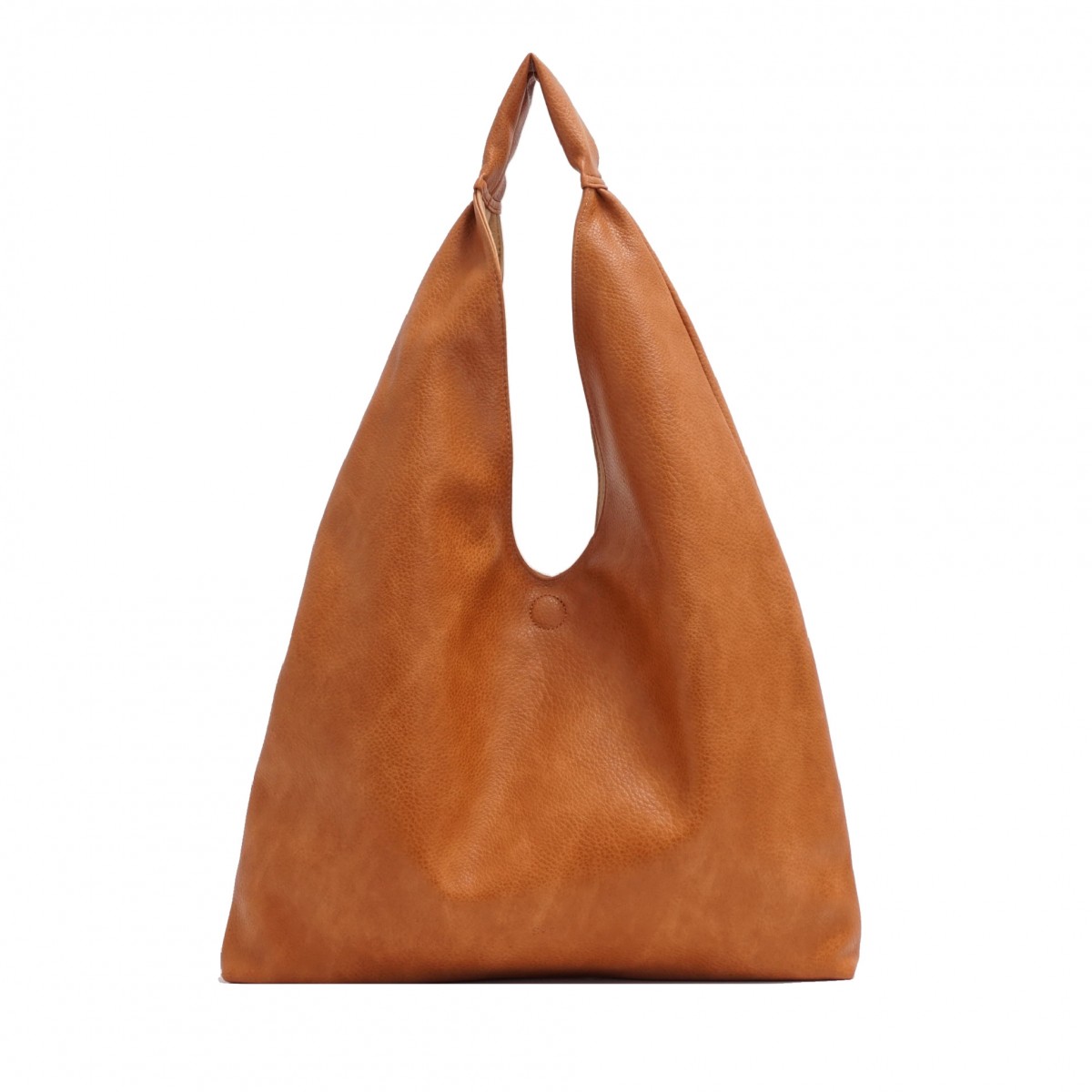Cecilia 2-in-1 Reversible Hobo - Cognac / Latte 