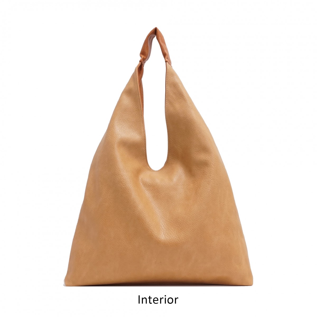 Cecilia 2-in-1 Reversible Hobo - Cognac / Latte 