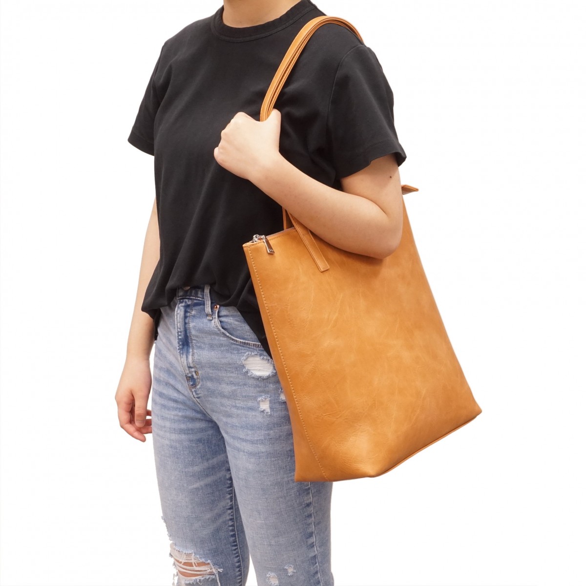 Willa Work Tote - Light Camel 