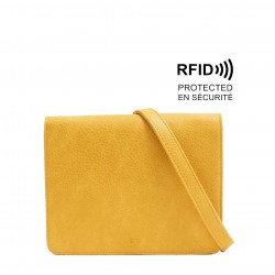 Karina Crossbody Wallet - Yellow