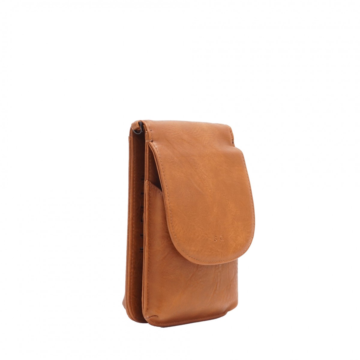 Chantel Mini Crossbody - Saddle Tan 