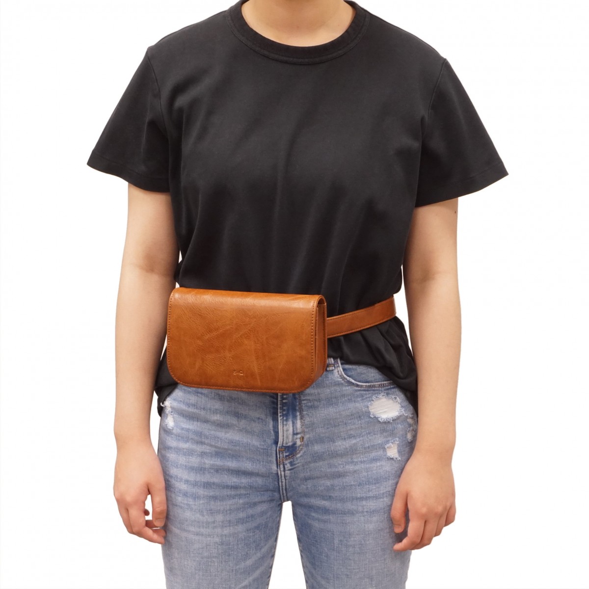 Gaby Belt Bag - Saddle Tan 