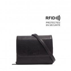 Sophie Crossbody Wallet - Black 