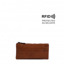 Briella Slim Wallet - Camel 