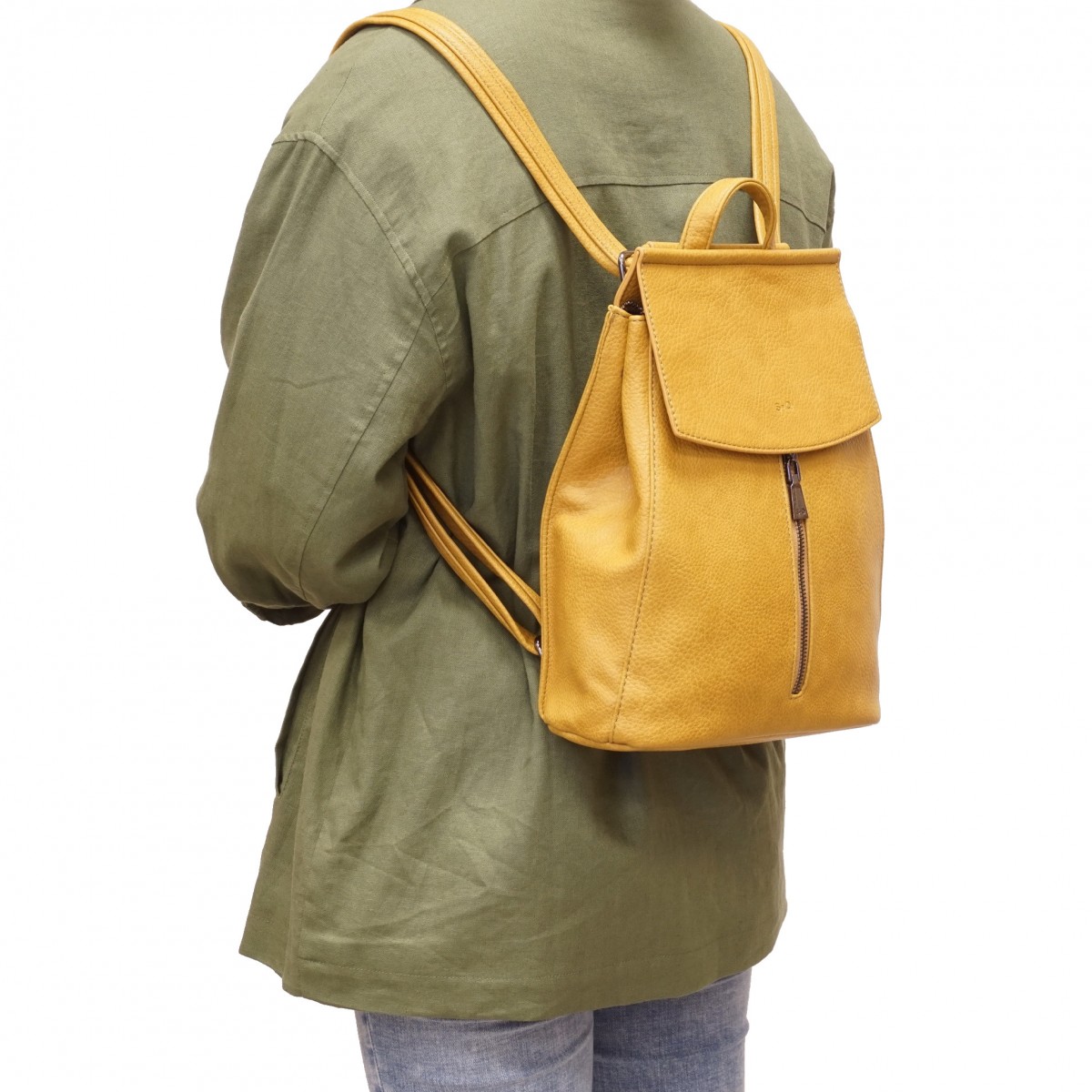 Chloe Convertible Backpack - Black Pebble