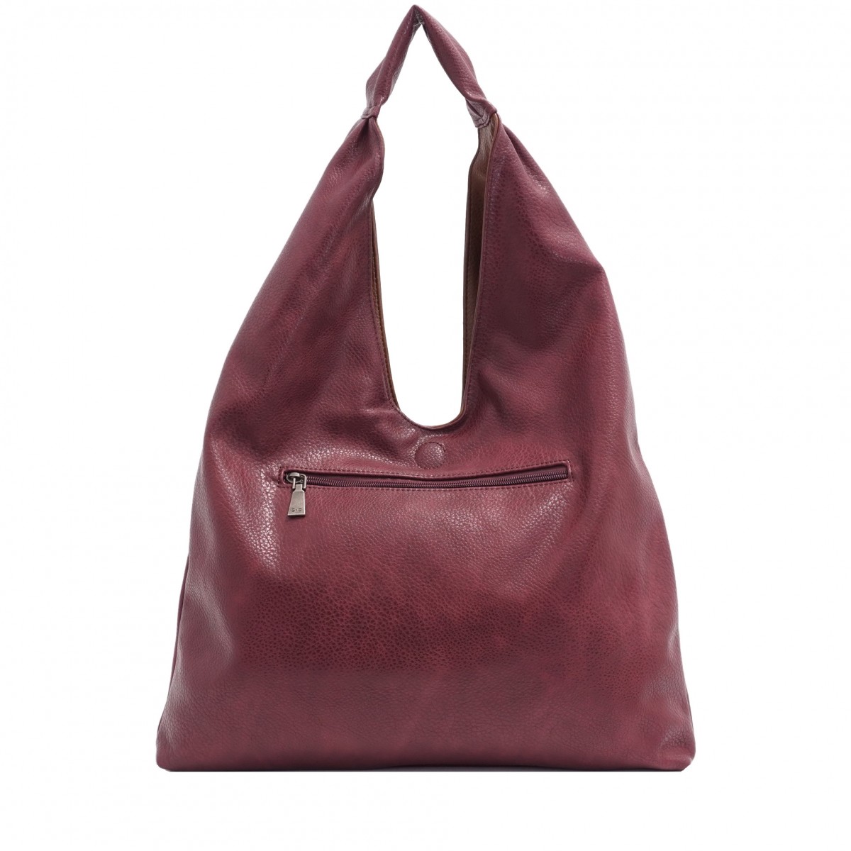 Cecilia 2-in-1 Reversible Hobo - Plum / Brown 
