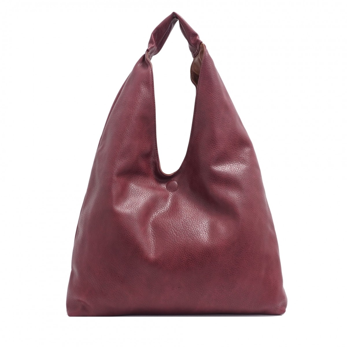 Cecilia 2-in-1 Reversible Hobo - Plum / Brown 