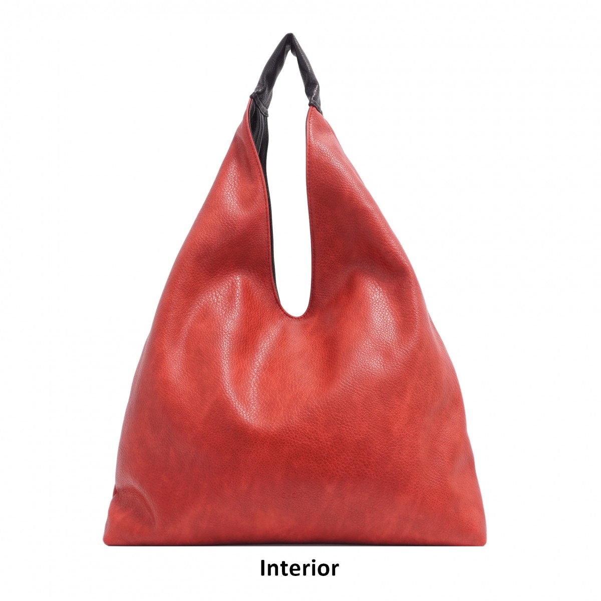 Cecilia 2-in-1 Reversible Hobo - Black / Red 