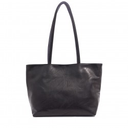 Brooke 2-in-1 Reversible Tote - Black / Deep Purple  