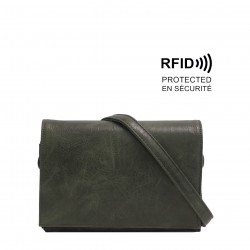 Nita Crossbody Wallet - Army 