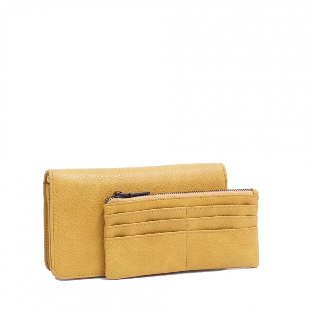 Rosina 2-in-1 Crossbody Wallet - Dark Yellow 