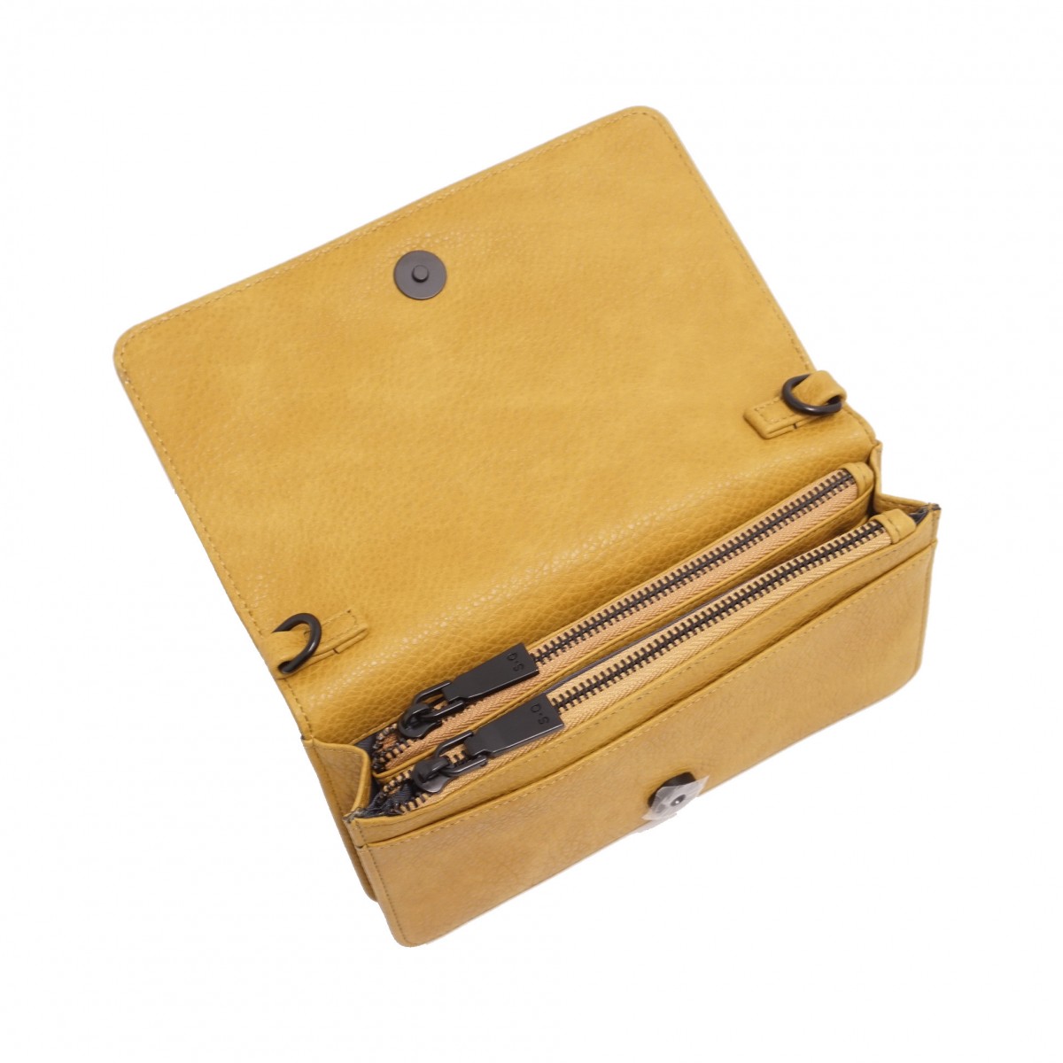 Rosina 2-in-1 Crossbody Wallet - Dark Yellow 