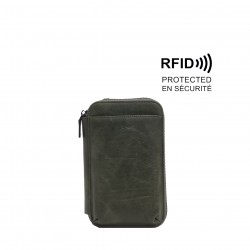 Winzley Passport Pouch - Army 