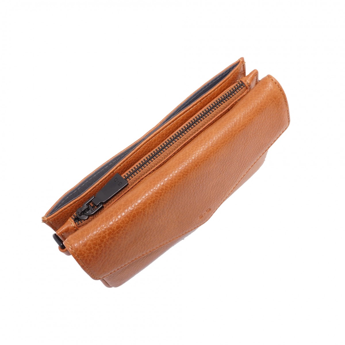 Payson Crossbody Wallet - Cognac 