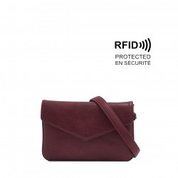 Payson Crossbody Wallet - Plum 