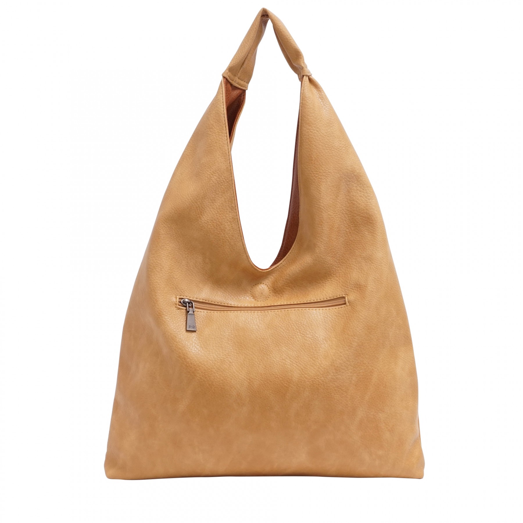 Brown suede hobo bag sales