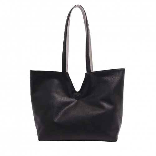 Marley 2-in-1 Reversible Tote - Black / Grey 