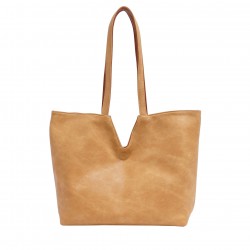 Marley 2-in-1 Reversible Tote - Doe / Cognac 