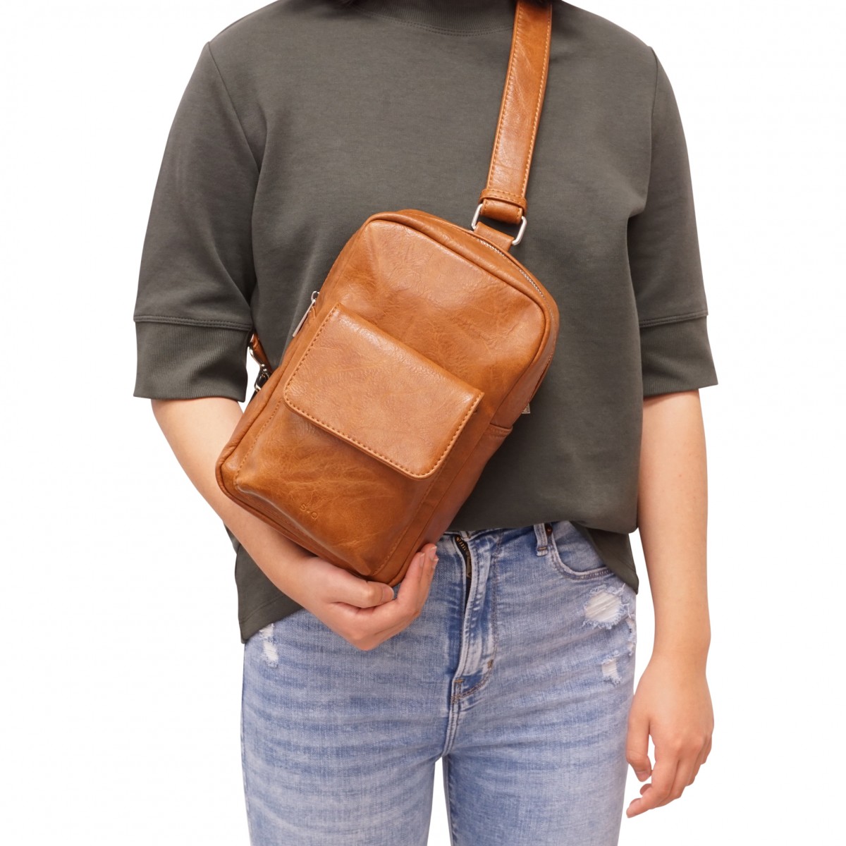 Myla Sling Bag - Honey Mustard 