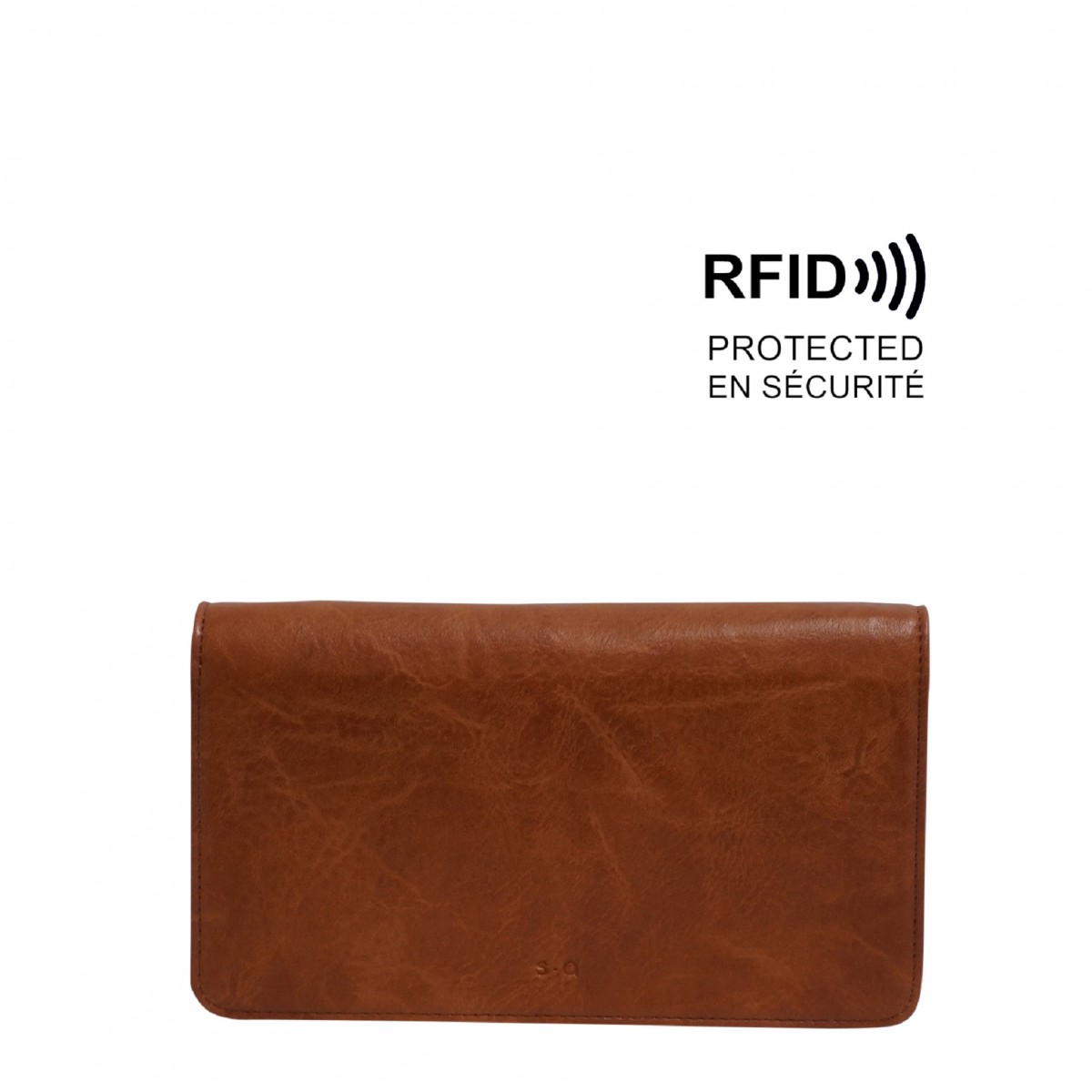 Rosina 2-in-1 Crossbody Wallet - Camel 