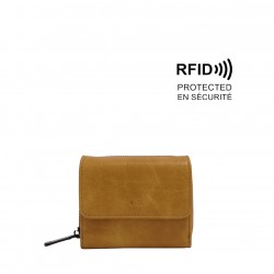 Amber2 Bi-Fold Wallet - Honey Mustard 