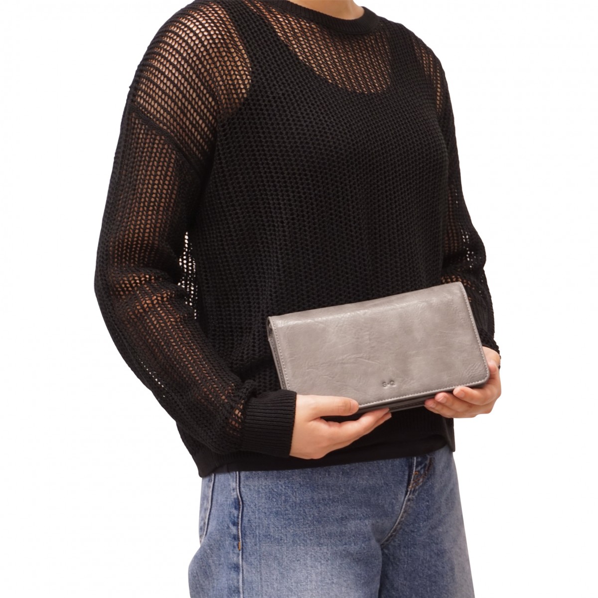 Rosina 2-in-1 Crossbody Wallet - Eggplant 