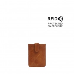 Isabela Card Holder - Camel 