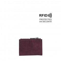 Carla Wallet - Eggplant 