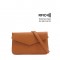 Luxury Crossbody Wallet - Cognac
