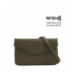 Luxury Crossbody Wallet - Green 