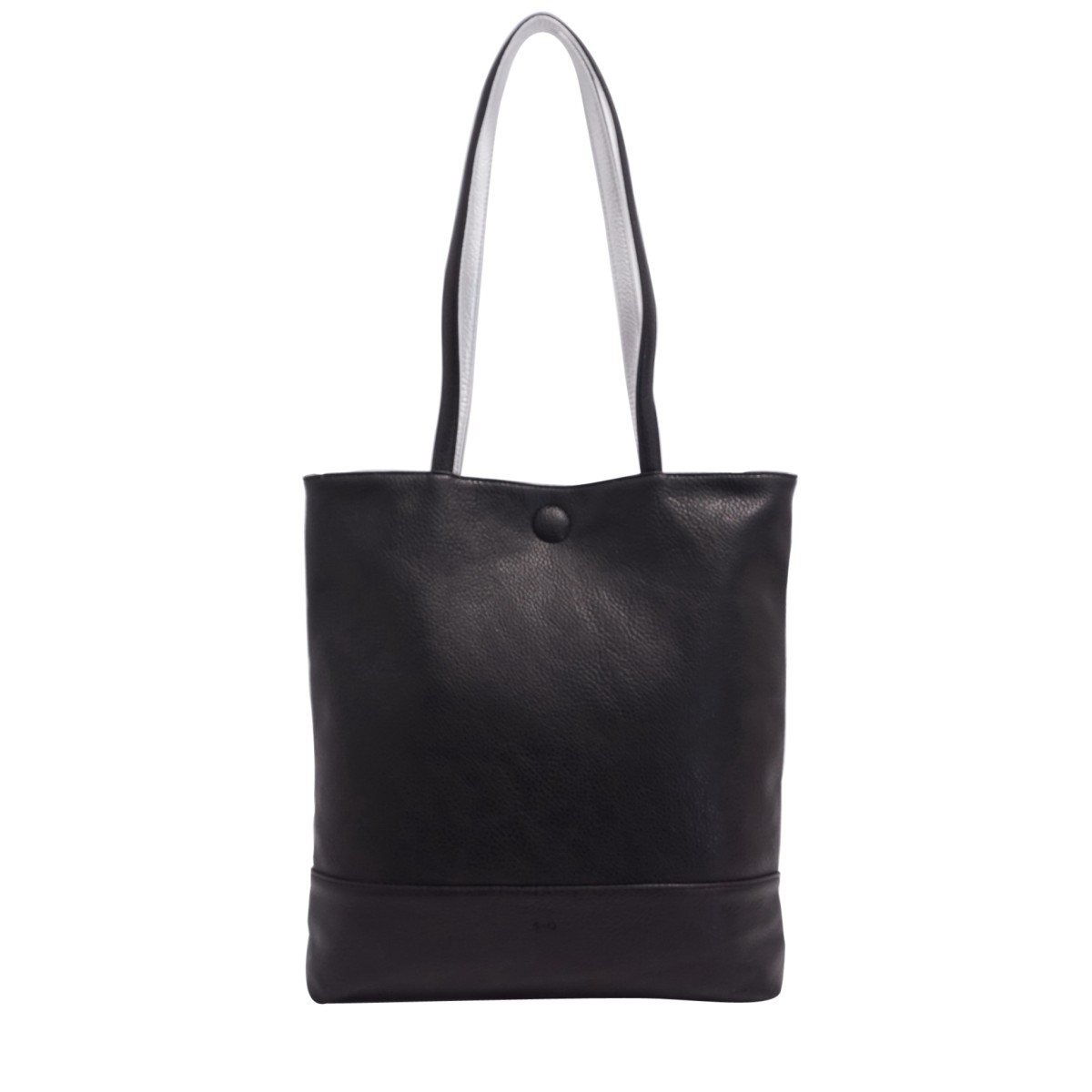 Amia 2-in-1 Reversible Tote - Black / Silver 