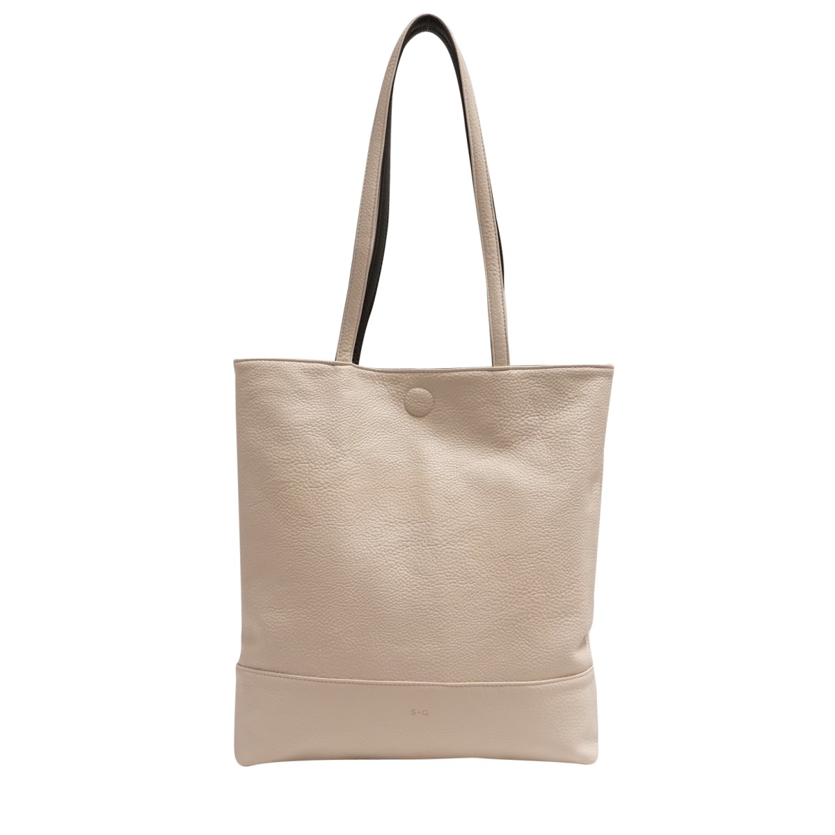 Amia 2-in-1 Reversible Tote - Marshmallow / Deep Forest 