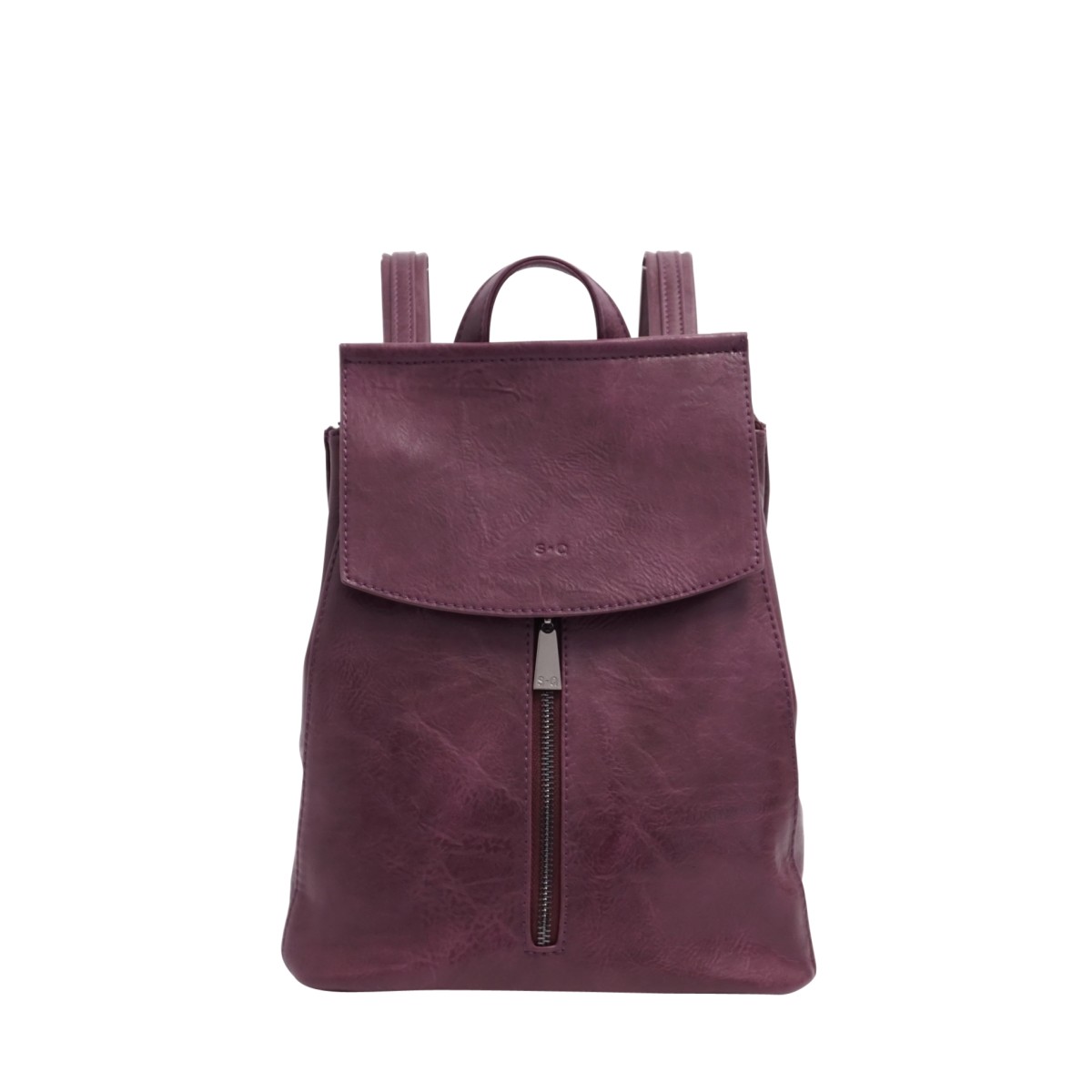 Chloe Convertible Backpack - Eggplant 