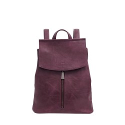 Chloe Convertible Backpack - Eggplant 