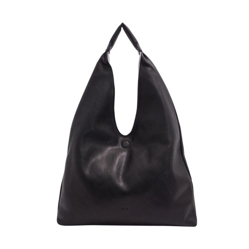 Cecilia 2-in-1 Reversible Hobo - Black / Silver 