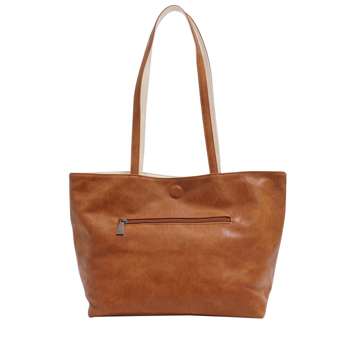 Brooke 2-in-1 Reversible Tote - Black / Blue 